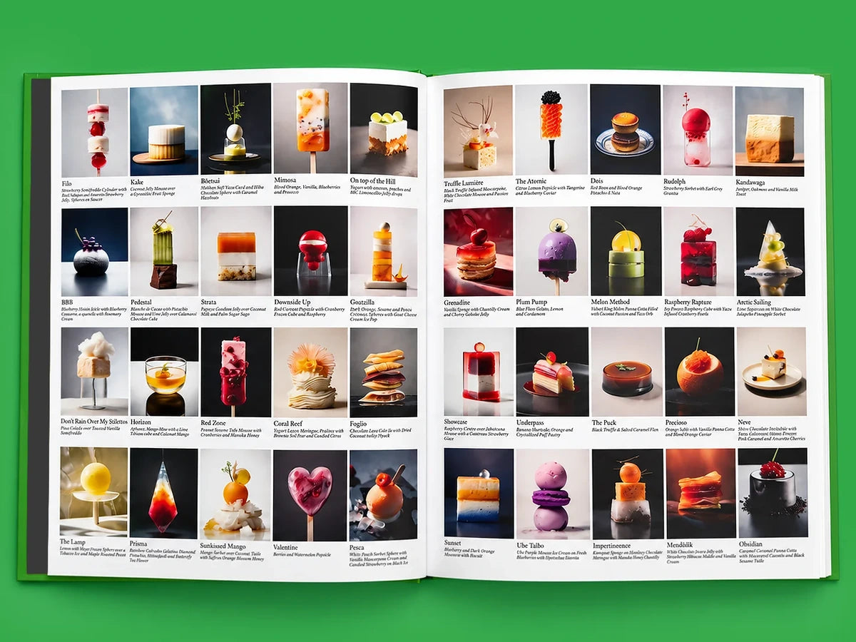 Open book: collection index spread