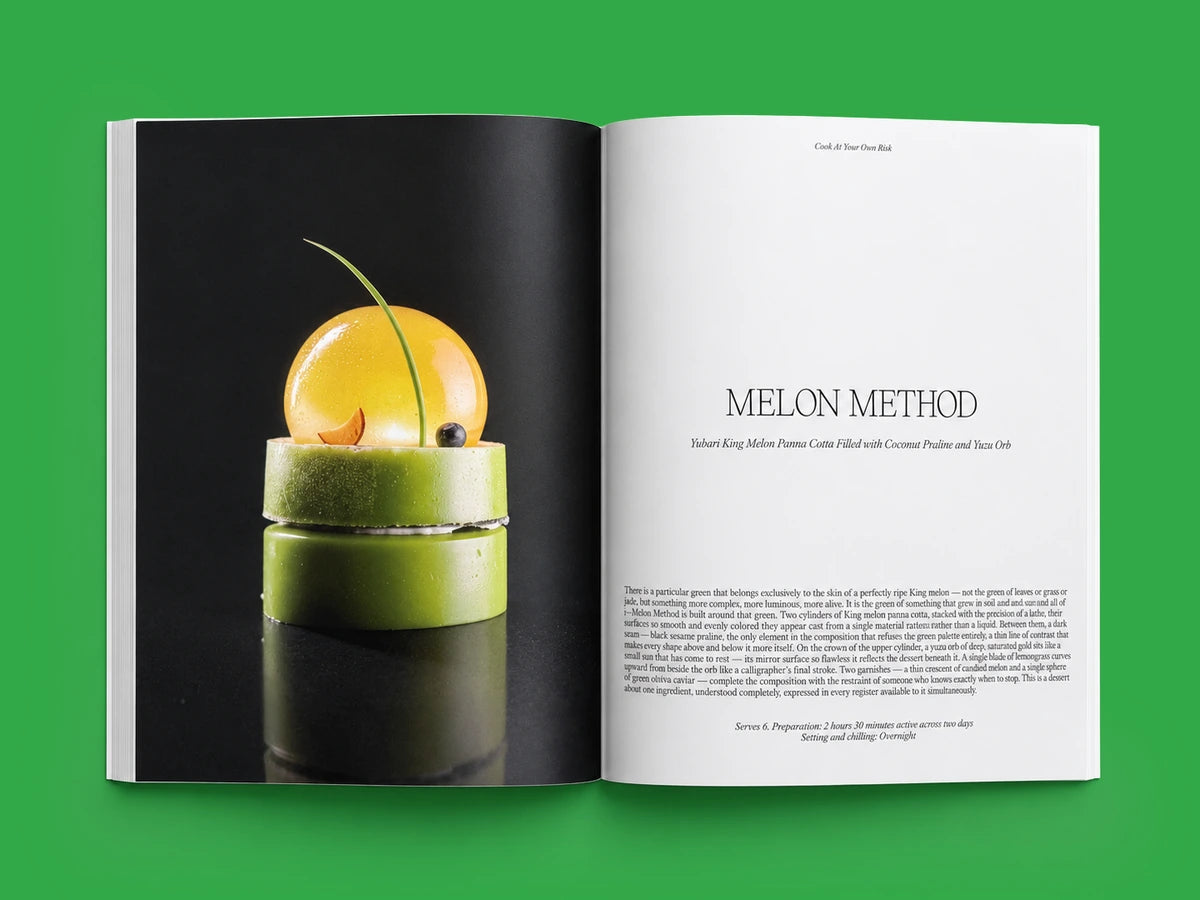 Open book: melon method spread