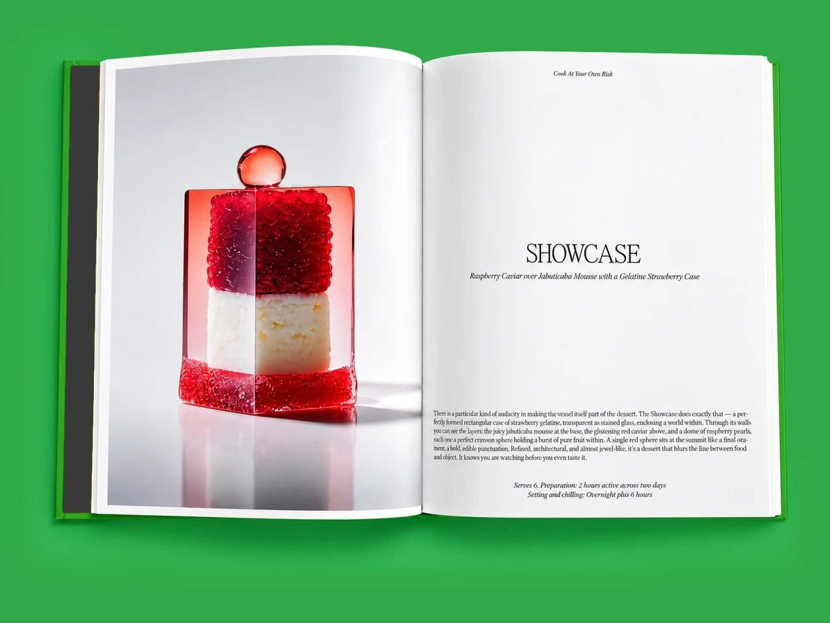 Open book: Showcase spread